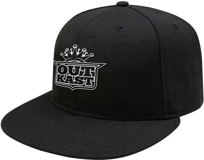 Outkast - White Imperial Crown Snapback Pet - Zwart