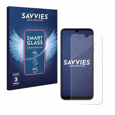 3 Stuks Savvies Screenprotector - geschikt voor Fairphone 4 - beschermfolie glas transparant