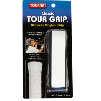 Tourna Tour Grip Verpakking 1 Stuk-Wit