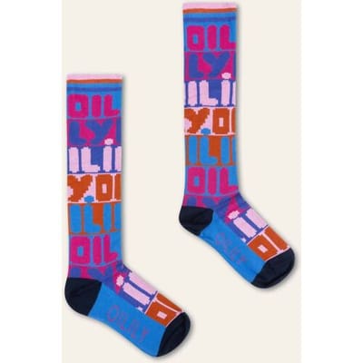 Oilily Miska Sokken- maat26-28 Fuchsia Rood