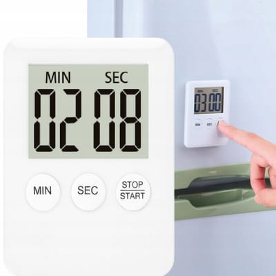 Digitale kookwekker met magneet - LCD-display en timerfunctie