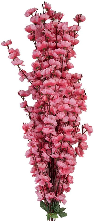 Clayre & Eef Kunstbloem 100 cm Roze Kunststof