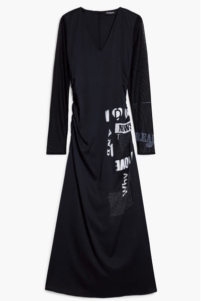 Desigual Jurk in Zwart