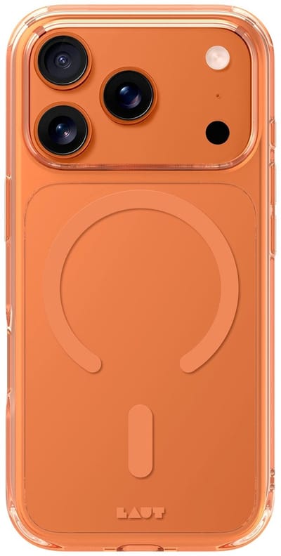 Laut Crystal Fluro iPhone 17 Pro Hoesje met MagSafe® – Clear Bronze Transparant