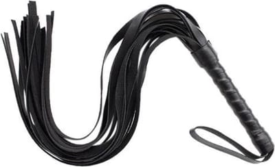 Erotische Zweep – BDSM – Seks zweep – Bondage – Sm zweepje – Leer - Zwart