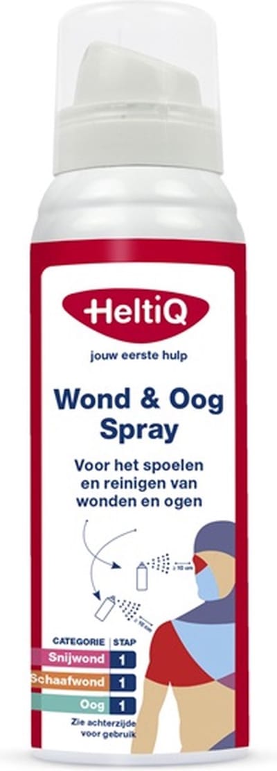 Voordeelverpakking 2 X HeltiQ Wond & Oog Spray 100 ml