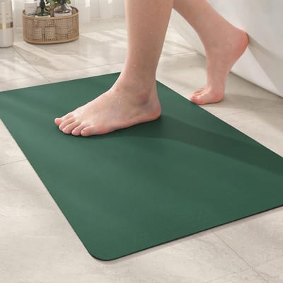 Diatom Badmat 44x70cm - Sneldrogend, Antislip en Wasbaar - Superabsorberende Badkamer Rug voor Veiligheid en Comfort