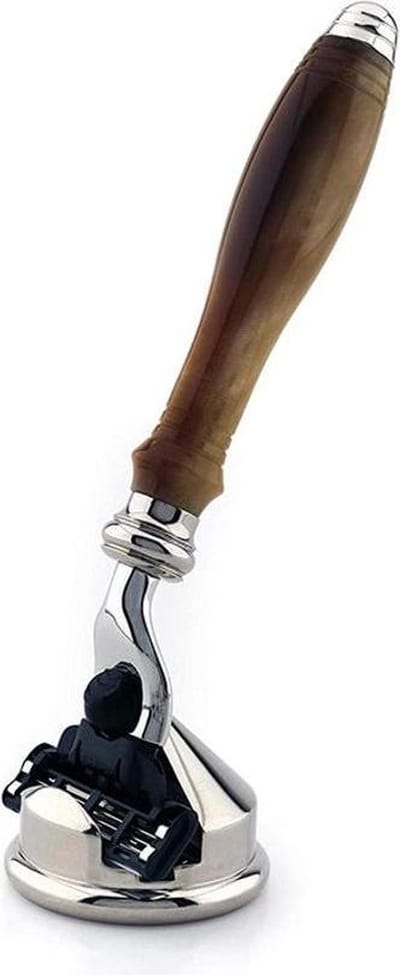 Scheren Scheermes & Houder met Drievoudige rand Cartridge-compatibel scheermes Perfect als cadeau voor elke heer