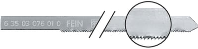 Fein 5x HSS zaagblad 100 mm - 63503076010