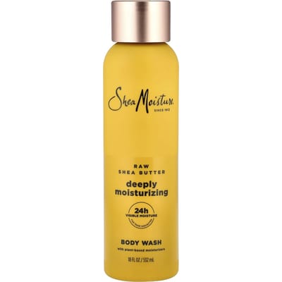 SheaMoisture, Diep Hydraterende Douchegel, Ruwe Sheaboter, 532 ml (18 fl oz) yellow