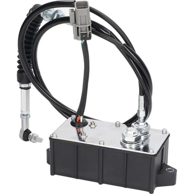 Moteur d'accélérateur d'excavatrice sans oxydation, sûr, robuste et pratique, en alliage d'acier, pour Daewoo black