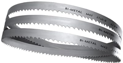 Metaal Lintzaagblad - Bimetaal Zaagblad - Metaal Zagen - Variabele Tandsteek - 2450x27x0.9mm