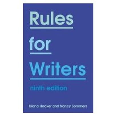 Rules For Writers - Diana Hacker