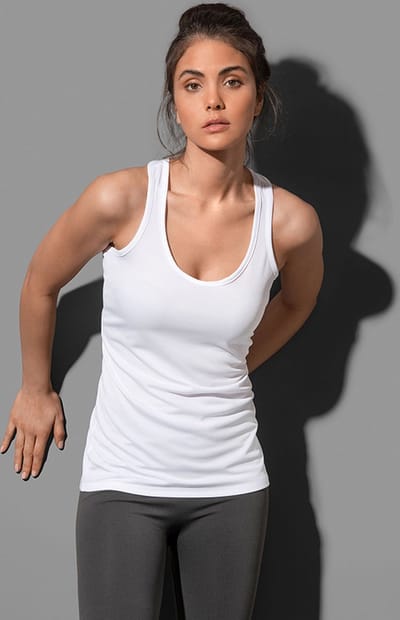 Stedman Active 140 Tank Top Women S8540 - White - L
