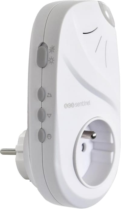 Draadloze Deurbel met Stopcontact en Lichtindicator - Wit