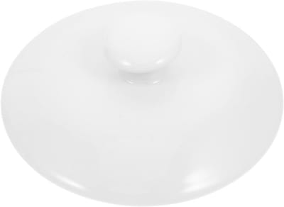 Dailygoods - Zerodeko Reservedeksel voor keramiek voor kookgerei 10 - 2 cm afdekking voor theeketel veelzijdig inzetbaar deksel voor hotelkeuken magnetronbestendig