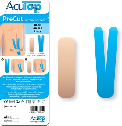 AcuTop PreCute Kinelogische Tape Rug