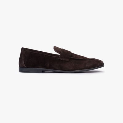 Omnio lars loafers heren bitter suède