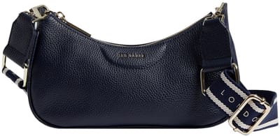 Ted Baker Schoudertas Essiy Webbing Leather Crossbody Bag Navy Donkerblauw