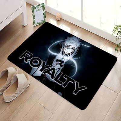 Anime B-Blue L-LockS Keukenmat Kinderkamer Slaapkamer Decoratie Balkon Antislip Deurmat Woonkamer Alfombra 40x60 cm