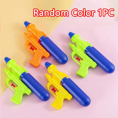 Kleurrijk Pistool Waterpistolen Speelgoed Spuitpistool Zomer Buiten Strand Zwembad Watergevecht Spel Handmatig Waterblazer Pistool voor Kinderen Cadeaus yellow