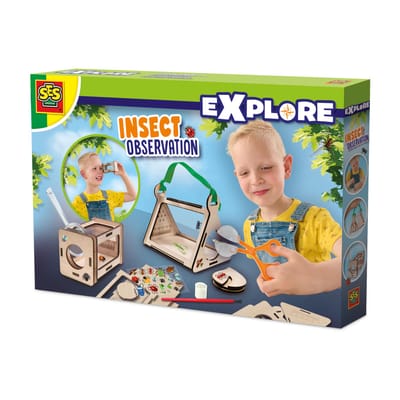 SES Creative Insectenobservatie - Buitenspeelgoed - Insecten ontdekken - Voor Kinderen Vanaf 5 Jaar - 16 stickers