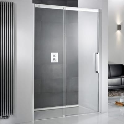 HSK K2P shower sliding door 2-piece 140 cm, stop left