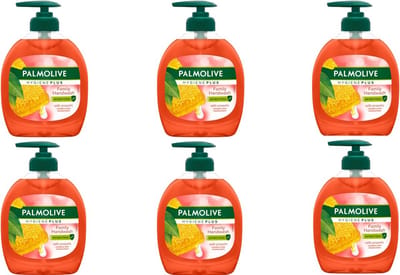 Palmolive Hygiëne Plus Anti-Bacteriële Handzeep Pomp - 6 x 300 ml - Voordeelverpakking
