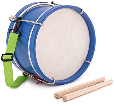 Mini Marching Drum van Gear4music, Blauw