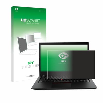 upscreen - privacyscherm voor Lenovo ThinkPad T14s Gen 1 - privacy filter screenfilter Blauwlichtfilter