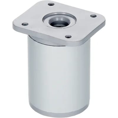 Duraline Meubelpoot Verstelbaar Rond Aluminium Ø4x6-8,4cm