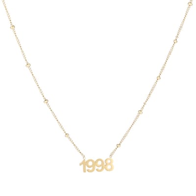 Ketting-Jaartal-1998-Goud