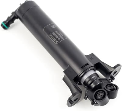 Koplampsproeier Nozzle - Koplamp Reiniger - Koplampen Schoonmaken - Corrosiebestendig Materiaal - 1 stuks - Zwart