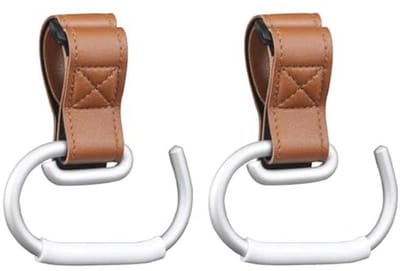 Universele Kinderwagenhaken voor Tassen - Grote Tashaken en Antislip Bescherming - Perfecte Kinderwagenaccessoires
