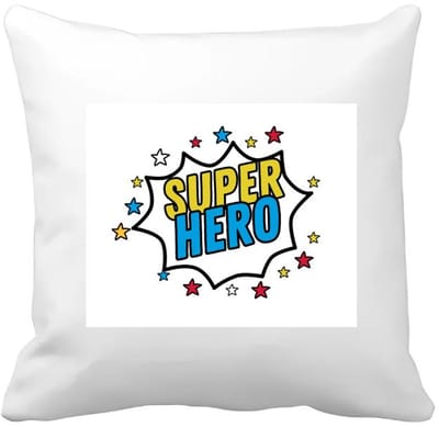Akyol - super hero Kussen hoes - Superhelden - een superheld - verjaardagscadeau - kado - gift - geschenk - 40 bij 40 cm