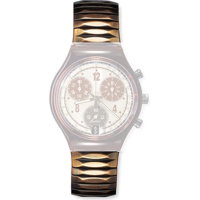 Swatch Plastic - Auto/Scuba/Chrono - SA/SC/SD/SE/SH/SO/ST ASCR400A SCR400 Brownbrushed Large Horlogeband