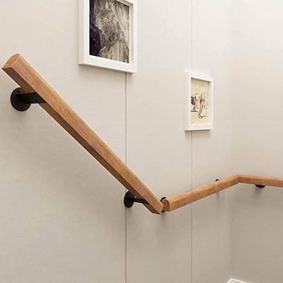 Houten Trapleuning - Wandleuning Reling - Veiligheid Thuis - Massief Hout Antislip - 70 cm - Niet gespecificeerd