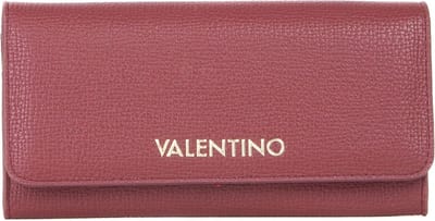 VALENTINO Portemonnee Stereo Re Wallet Rosso Scuro Donkerrood