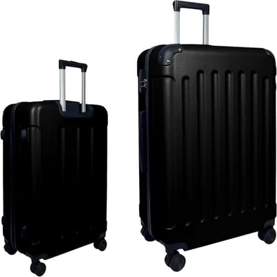 Hardschalige Koffer - Reiskoffer Trolley - Veilig Reizen - Flexibele Schaal 4 Dubbele Wielen