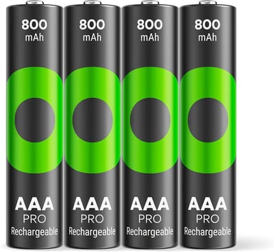 Oplaadbare Batterijen - AAA Energiecellen - Krachtige Apparaten - 1500 Laadcycli - 800 mAh