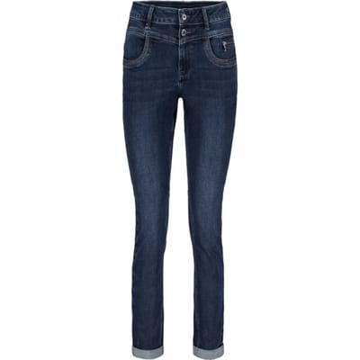 Red Button Jeans Sienna 1zip En Embroidery Srb4295 Grey Blue Dames Maat - W34