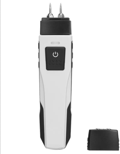 Vochtmeter - voor hout, pleisterwerk en muren - 6-99.9 % - Bluetooth - Steinberg