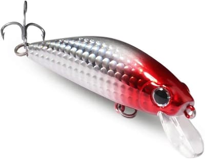 Visaas Zinkend - Kunstaas Wobbler - Vissen Vangen - Natuurgetrouwe Beweging - 7 cm 11g - Veelkleurig