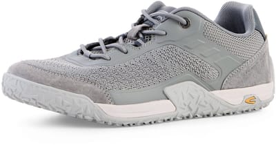 camel active Lage sneaker met flexibele zachte zool - Maat menswear-42 - Grijs