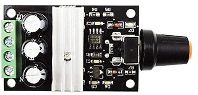 Instelbare DC Motor Toerentalregelaar 6V 12V 24V 28V - PWM Geschikt voor 3A tot 80 Watt