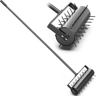 Handmatige Gazonbeluchter 17 inch met Zwaar Uitgevoerd Handvat voor Compacte Grond