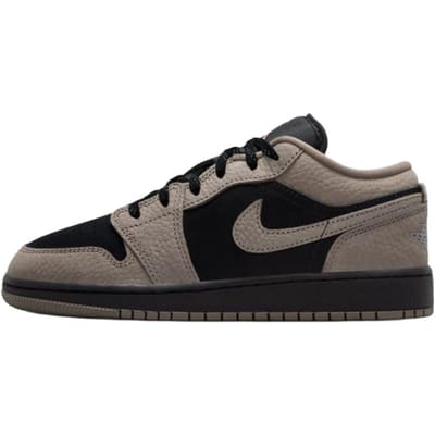 Jordan Air 1 SE Comfortabele Pasvorm Laag Uitgesneden Kinder Basketbalschoenen Unisex sneaker Bruin Zwart IB7111005 36.5 gray