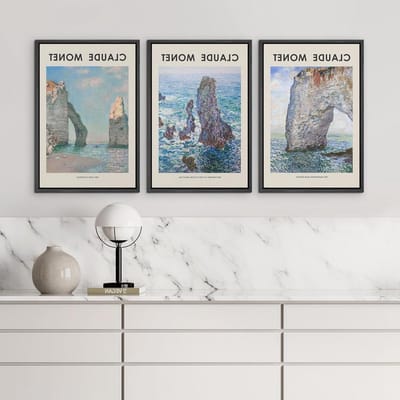 Canvas Muurkunst Set - Schilderij Set - Woonkamer Decoratie - 3 Stuks Set - 16x24x3 Panelen - Multicolor