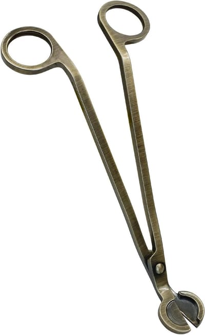 Candle Remover Cutter - RVS Scharen voor Kaarsen, Antieke Kaarsaccessoires, Perfect Cadeau voor Kaarsliefhebbers en Creatieve Hobbyisten