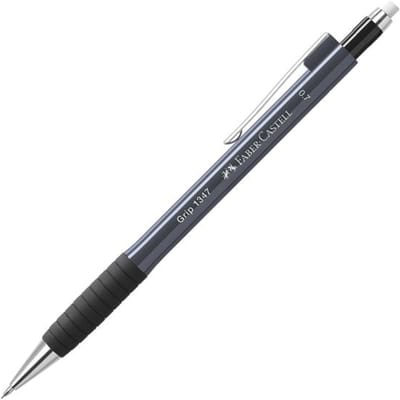 Faber-Castell vulpotlood - GRIP 1347 - lijnbreedte 0,7mm - blauw metallic - FC-134751